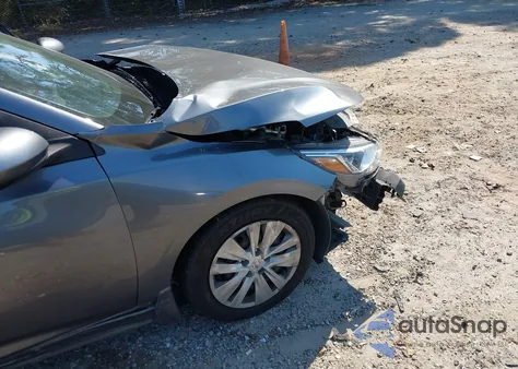 2021 Nissan Sentra S Xtronic Cvt from USA, damaged, VIN 3N1AB8BV8MY302933